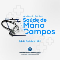 Audiência Pública - Saúde de Mário Campos