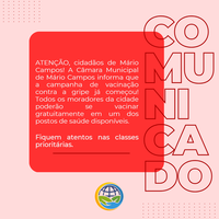 Campanha de Vacinação contra a Gripe - Abril 2023