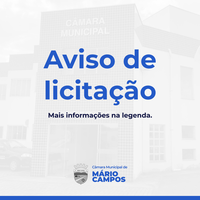 CONVITE Nº 01/2021 - Procedimento Licitatório 17/2021